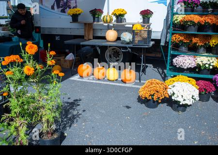 Staunton, Virginia, fine settimana in autunno Foto Stock