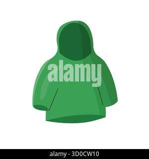 Illustrazione maglione verde Illustrazione Vettoriale