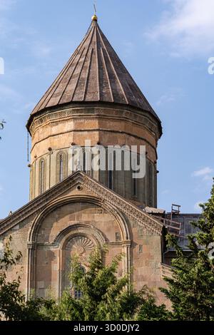 Cattedrale medievale di Stvetitskhoveli nell'antica capitale della Georgia Foto Stock