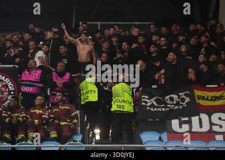 Vigo, Galizia, Spagna. 23 ottobre 2025. VIGO, SPAGNA. 23 OTTOBRE: Partita dell'Europa League tra RC CELTA e OGC Nice allo stadio Abanca-Balaidos di Vigo il 23 ottobre 2025. (Credit Image: © Adrian Irago/ZUMA Press Wire) SOLO PER USO EDITORIALE! Non per USO commerciale! Foto Stock