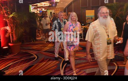 Nassau, Bahamas. 23 ottobre 2025. Atmosfera durante il torneo mondiale di slot machine myVIP 2025 all'Atlantis Paradise Island Bahamas il 22 ottobre 2025 a Nassau, Bahamas. Foto: Casey Flanigan/imageSPACE per playSTUDIOS, INC Credito: Imagespace/Alamy Live News Foto Stock