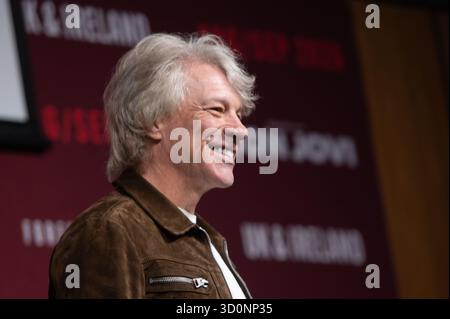 Londra, Regno Unito. 24 ottobre 2025. Londra, Wembley Stadium. Bon Jovi annuncia il nuovo album e il tour. Credito: Agenzia fotografica indipendente/Alamy Live News Foto Stock
