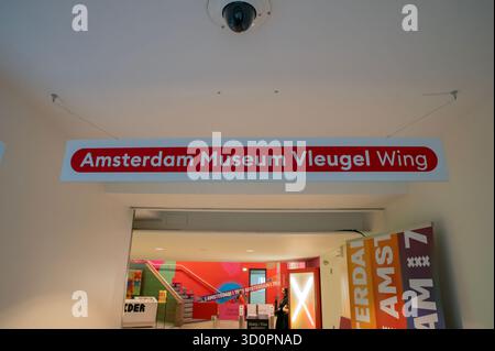 Ingresso al Museo di Amsterdam ad Amsterdam Paesi Bassi 22-10-2025 Foto Stock