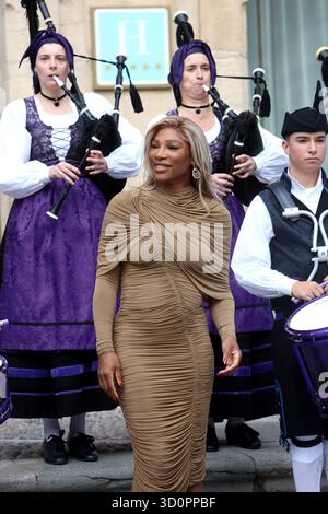 Oviedo, spagnolo. 23 ottobre 2025. Madrid, Spagna; credito: Juan Carlos Rojas/Picture Alliance/dpa/Alamy Live News Foto Stock
