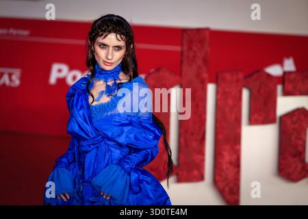 Dracula Dracula L amore perduto Red Carpet - 20° Festival del Cinema di Roma. ROMA, ITALIA - 24 OTTOBRE 2025: Zoe Sidel partecipa al Red carpet Dracula L amore perduto durante il 20° Festival del Cinema di Roma all'Auditorium Parco della musica. Roma RM Italia Copyright: XGennaroxLeonardix Foto Stock