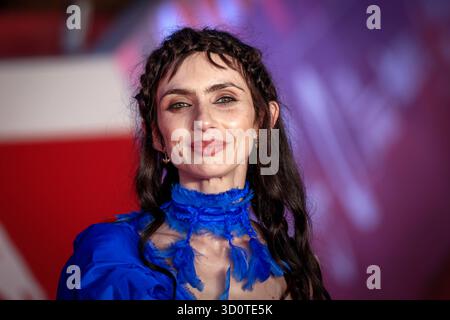 Dracula Dracula L amore perduto Red Carpet - 20° Festival del Cinema di Roma. ROMA, ITALIA - 24 OTTOBRE 2025: Zoe Sidel partecipa al Red carpet Dracula L amore perduto durante il 20° Festival del Cinema di Roma all'Auditorium Parco della musica. Roma RM Italia Copyright: XGennaroxLeonardix Foto Stock