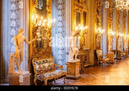 Roma, Italia - 28 dicembre 2023: Galleria Doria Pamphilj, palazzo di lusso del XVI secolo Foto Stock