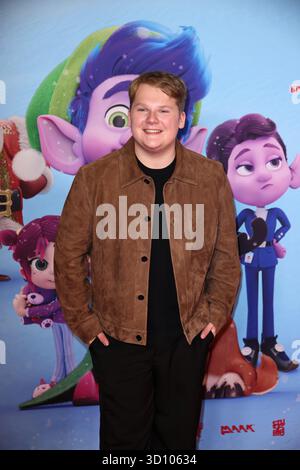 Julius Weckauf partecipa alla prima tedesca di Mission Santa: Yoyo to the Rescue, Kino in der Kulturbrauerei, 25.10.25 Foto Stock