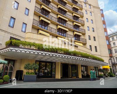 The Dorchester Hotel, Mayfair, Londra, Regno Unito Foto Stock