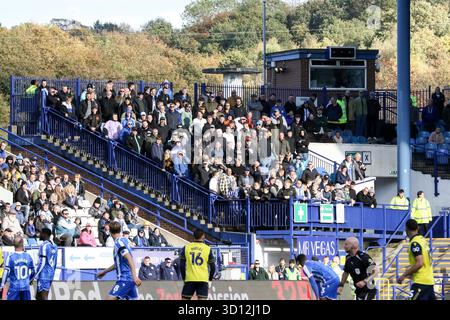Sheffield, Regno Unito. 25 ottobre 2025. The North East Corner Stand durante la partita del Campionato EFL Sky Bet tra Sheffield Wednesday e Oxford United all'Hillsborough Stadium di Sheffield, Inghilterra, il 25 ottobre 2025. Credito: SPP Sport Press Photo. /Alamy Live News Foto Stock