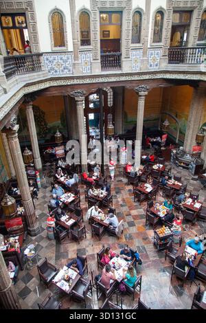 Casa del Azulejos, ristorante Sanborns a città del Messico, messico Foto Stock