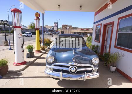 Route 66 a Williams, Arizona, Stati Uniti Foto Stock