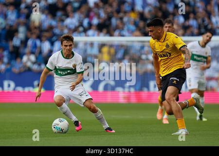Partita di calcio spagnola la Liga EA Sports Espanyol vs Elche allo stadio RCDE di Barcellona, Spagna. 25 ottobre 2025. 900/Cordon Press Credit: CORDON PRESS/Alamy Live News Foto Stock