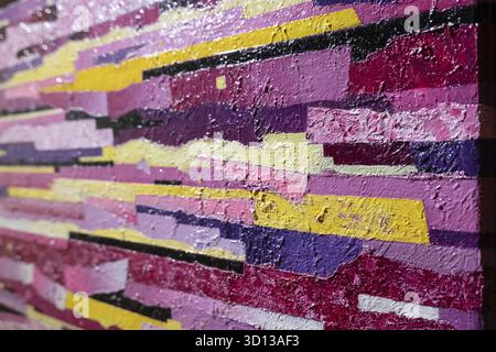 Sfondo a trama di pittura a olio con buoni dettagli Foto Stock