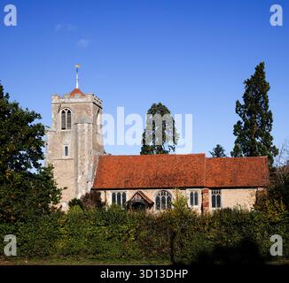 Chiesa di Santa Maria a Latton Harlow Essex Foto Stock