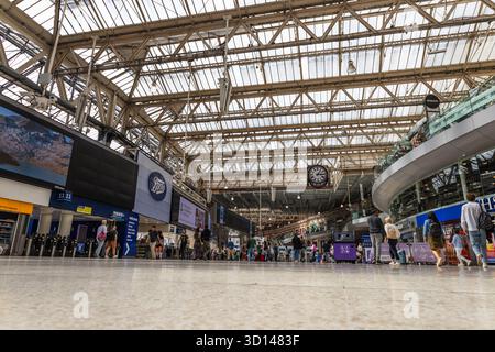 Stazione ferroviaria di Waterloo. Londra, Regno Unito, 23 luglio 2023 Foto Stock
