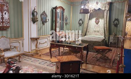 Video degli eleganti interni della Pinacoteca dell'Accademia Albertina di Torino - 26 ottobre 2025 - Belle Arti di Torino, Italia Foto Stock