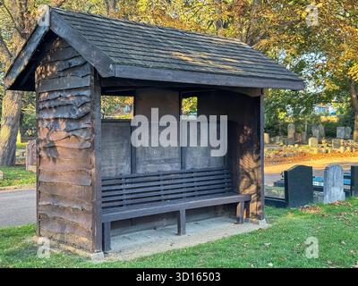 Hanwell Cemetery, Ealing, Londra Foto Stock