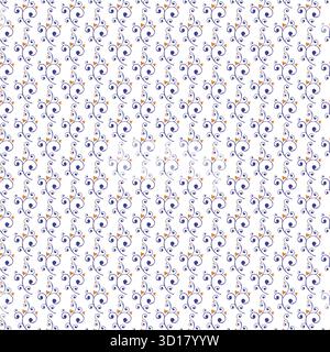 Motivo floreale Illustrazione Vettoriale