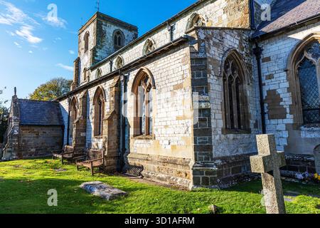 Legbourne Village Church, Lincolnshire, Regno Unito, Inghilterra, Church, Village, Village Church, Legbourne UK, Legbourne Lincolnshire, chiese, esterno, facciata Foto Stock