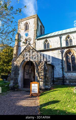 Legbourne Village Church, Lincolnshire, Regno Unito, Inghilterra, Church, Village, Village Church, Legbourne UK, Legbourne Lincolnshire, chiese, esterno, facciata Foto Stock