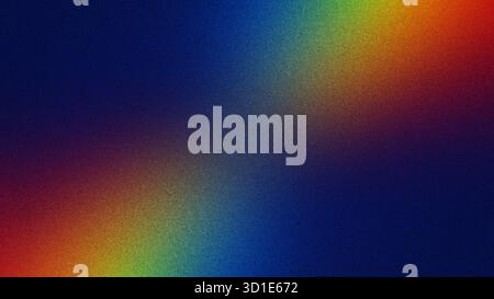 Questa sfumatura colorata con effetto rumore è perfetta per progetti di design moderni e concetti creativi Foto Stock