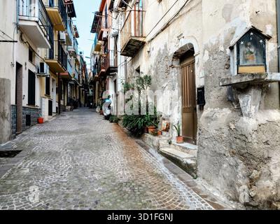 Case a Scilla, Italia Foto Stock