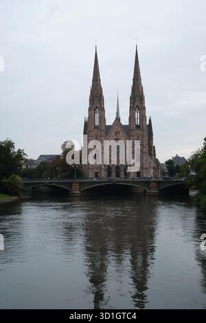 Chiesa di San Paolo a Strasburgo Foto Stock