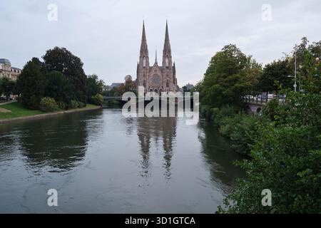 Chiesa di San Paolo a Strasburgo Foto Stock