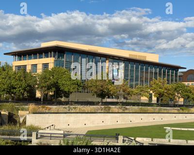 Sede della National Collegiate Athletic Association (NCAA) a Indianapolis, Indiana Foto Stock