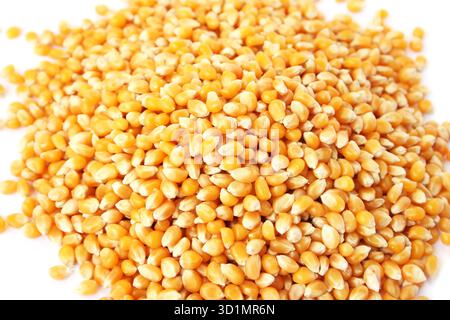 Immagine primo piano del mais Foto Stock