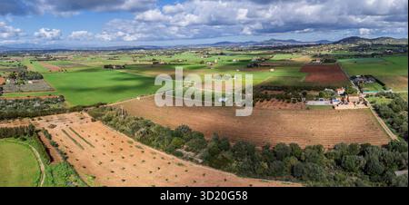Campagna es Pla de Llodrà Foto Stock