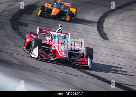 NTT INDYCAR SERIE 2025: SYNK 275 ALIMENTATO DA SUKUP JOSEF NEWGARDEN Foto Stock