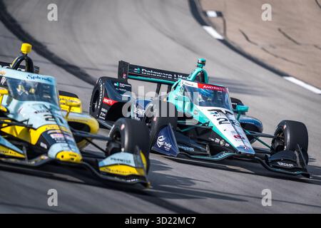NTT INDYCAR SERIE 2025: SYNK 275 ALIMENTATO DA SUKUP MARCUS ERICSSON Foto Stock