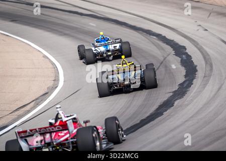 NTT INDYCAR SERIE 2025: SYNK 275 ALIMENTATO DA SUKUP COLTON HERTA Foto Stock