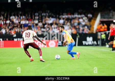 GAYA DI VALENCIA CF Foto Stock