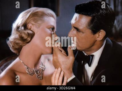 PER CATTURARE Un LADRO 1955 film della Paramount Pictures con Grace Kelly e Cary Grant Foto Stock