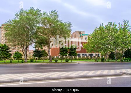 Baku. Azerbaigian. Il complesso sportivo Dynamo è affiliato al Ministero degli affari interni e fa parte della Dynamo Sports Society. Il complesso Foto Stock