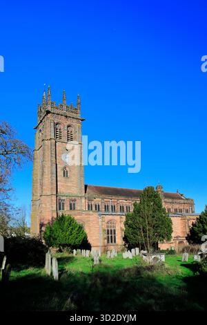 Chiesa parrocchiale di All Saints, Hertford Town, Hertfordshire County, Inghilterra, Regno Unito Foto Stock