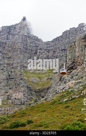 Table Mountain Aerial Cableway, città del Capo, Sud Africa Foto Stock