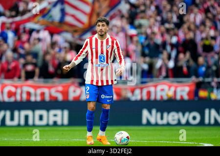 Madrid, Spagna. 1 novembre 2025. Durante la partita della Liga EA Sports tra l'Atletico de Madrid e il Sevilla FC giocata allo stadio Riyadh Metropolitano il 1 novembre 2025 a Madrid, Spagna. (Foto di Cesar Cebolla/PRESSIN) credito: PRESSINPHOTO SPORTS AGENCY/Alamy Live News Foto Stock