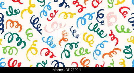 Disegno a mano di forme astratte minimali luminose. Sfondo artistico astratto minimalista creativo. Disegna decorazioni murali, cartoline, poster o brochure Illustrazione Vettoriale