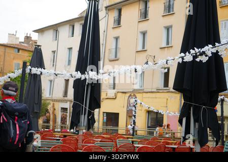 AIX-en-Provence, Francia - via Foto Stock