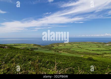 Coste intorno a St Ives, Cornovaglia, Inghilterra Foto Stock