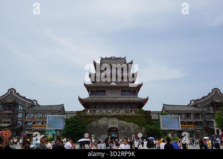 Pingtan, Fuzhou (Fujian), Cina: Antica città di Haitan Foto Stock