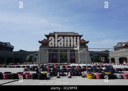 Pingtan, Fuzhou (Fujian), Cina: Antica città di Haitan Foto Stock