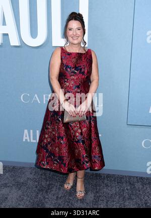 New York, Stati Uniti. 3 novembre 2025. Andrea Mara partecipa alla prima di "All Her Fault" di Peacock, tenutasi al SVA Theater il 3 novembre 2025 a New York, NY © Steven Bergman/AFF-USA.COM Credit: AFF/Alamy Live News Foto Stock
