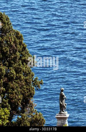 STRESA, ITALIA 5 AGOSTO 2025: Isola bella sul Lago maggiore, in Piemonte, Italia. Foto Stock