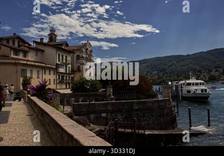 STRESA, ITALIA 3 AGOSTO 2025: Isola bella sul Lago maggiore in Piemonte. Foto Stock