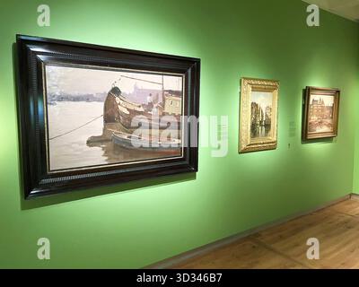 Amsterdam, Paesi Bassi. 20 febbraio 2025. I dipinti del museo hart di Amsterdam. Foto Stock